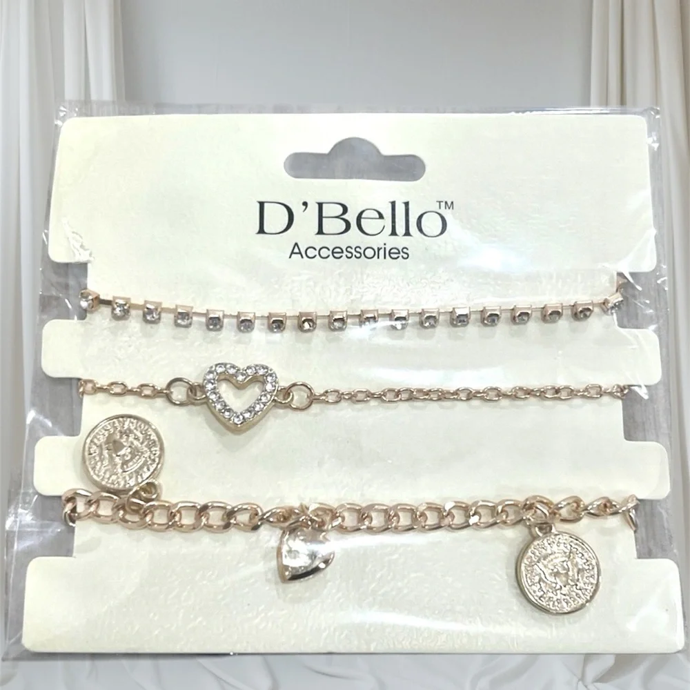 3 PIECE BOHO GLAM BRACELET SET